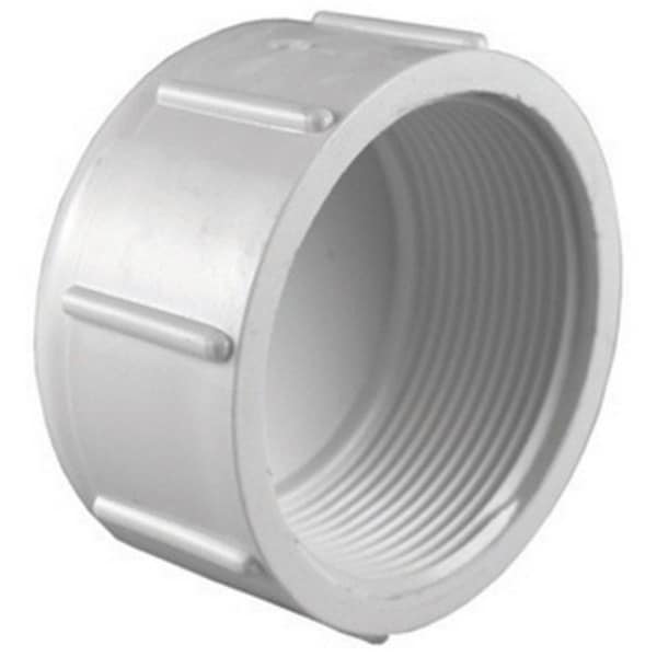 Charlotte Pipe And Foundry PVC 02117 1200 1 in. FPT Sch 40 PVC Pipe Cap, PK25 44912 - main